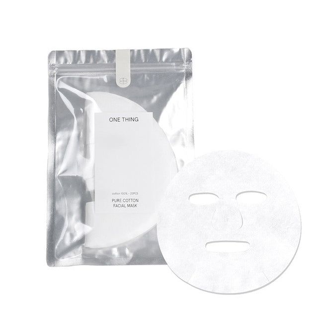 One Thing Pure Cotton Facial Mask 20 Sheets Skincare Moona Store
