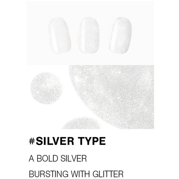 Dew Nail Color Future Kind Edition #Silver Type