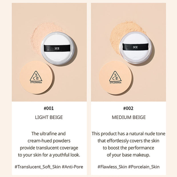 Natural Finish Loose Powder