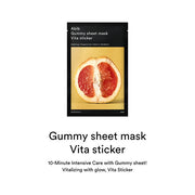 Gummy Sheet Mask Vita Sticker Pack 10p