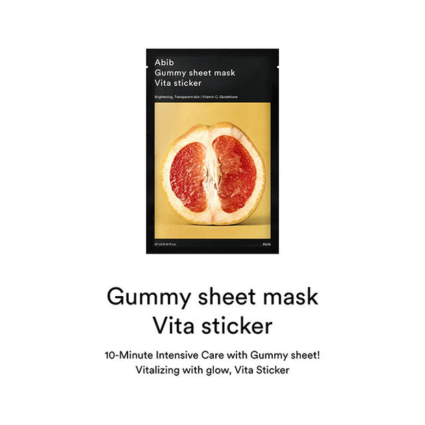 Gummy Sheet Mask Vita Sticker Pack 10p
