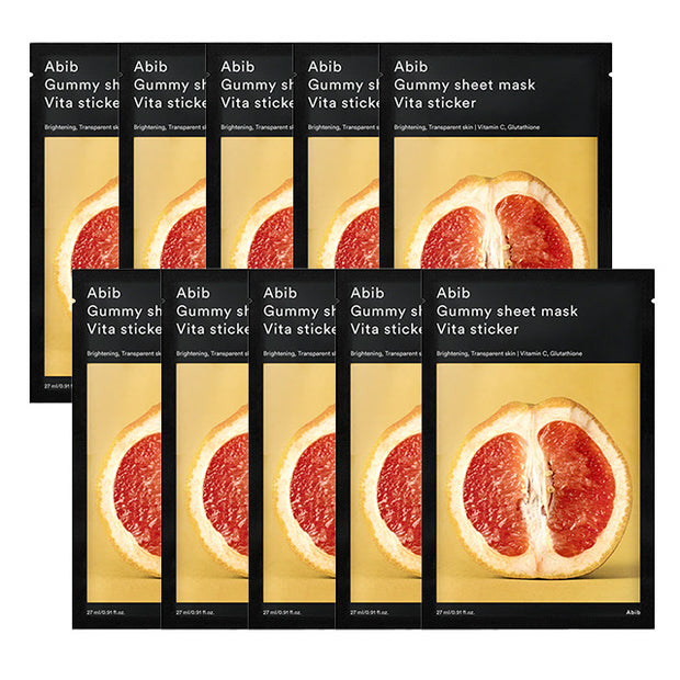 Gummy Sheet Mask Vita Sticker Pack 10p