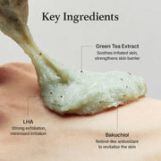 Green Tea LHA Deep Pore Rice Cake Cleanser