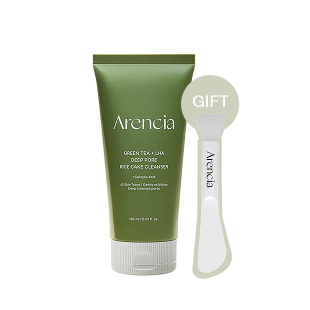 Green Tea LHA Deep Pore Rice Cake Cleanser