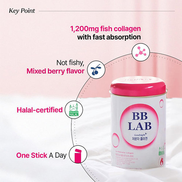 Good Night Collagen Low-Molecular Weight Collagen 30 sticks