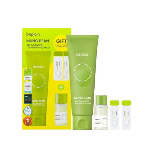 Mung Bean pH-balanced Cleansing Foam Set