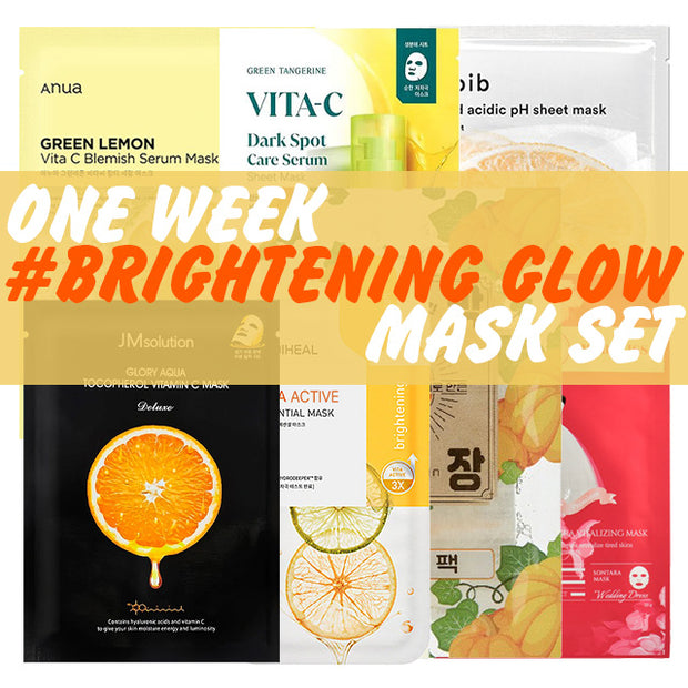 [ONE WEEK] Brightening Glow Mask Set