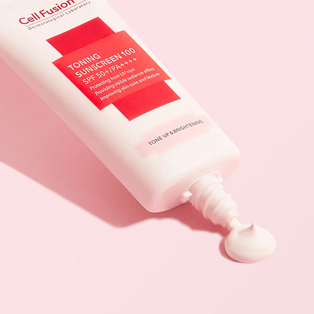 Toning sunscreen 100 hotsell