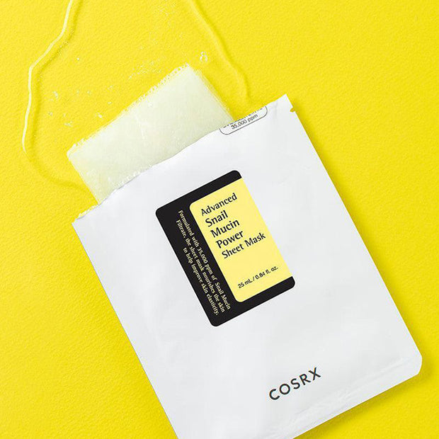 Advanced Snail Mucin Power Essence Sheet Mask Pack 10p