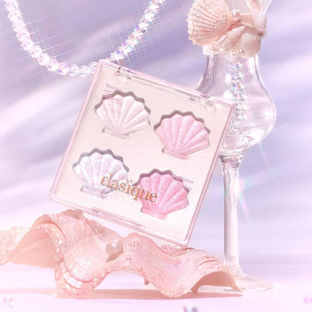 Shine Glowy Highlighter Palette Twinkle Mermaid Collection