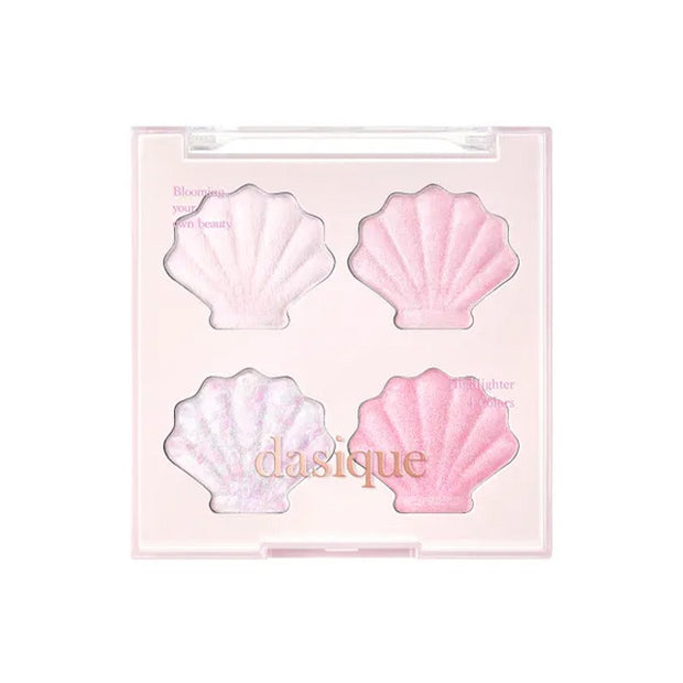 Shine Glowy Highlighter Palette Twinkle Mermaid Collection