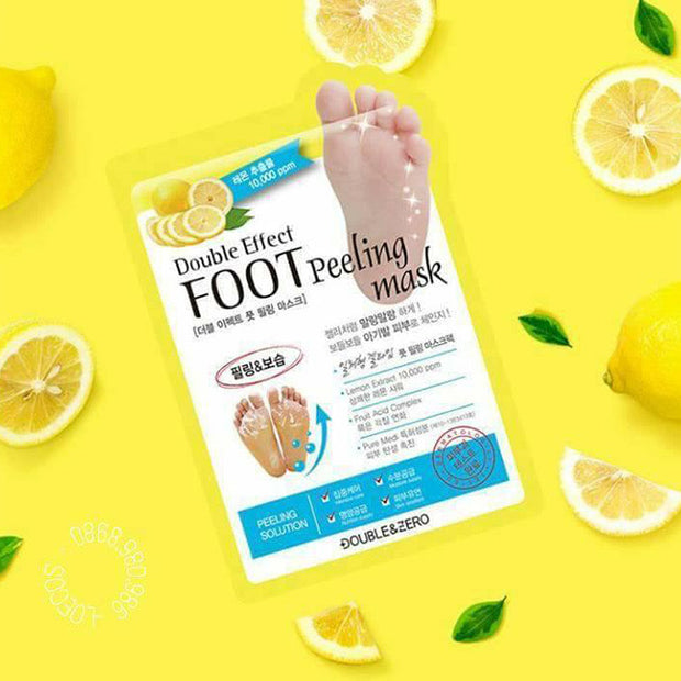 Double Effect Foot Peeling Mask