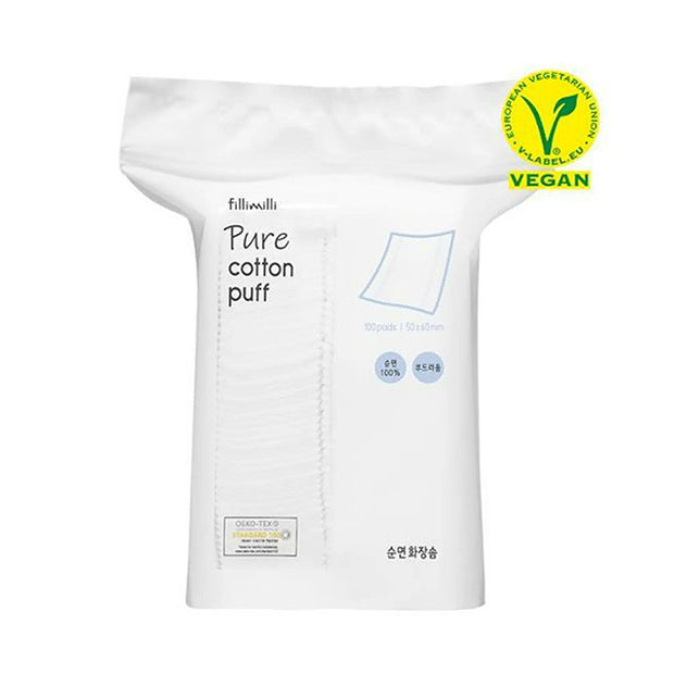 Pure Cotton Puff 100 Sheets