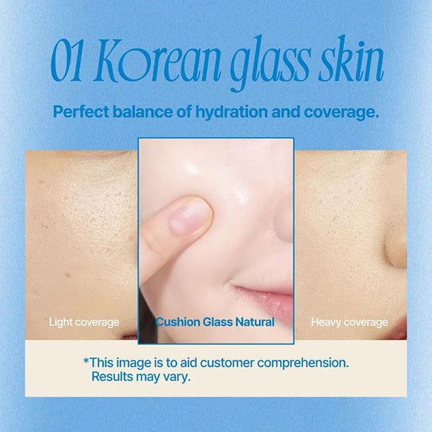 Cushion Glass Natural