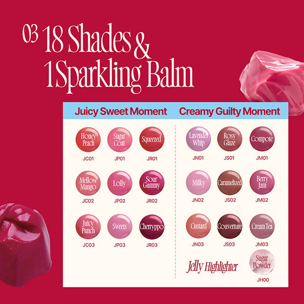 Lip & Cheek Glowy Jelly Pot Keyring Set