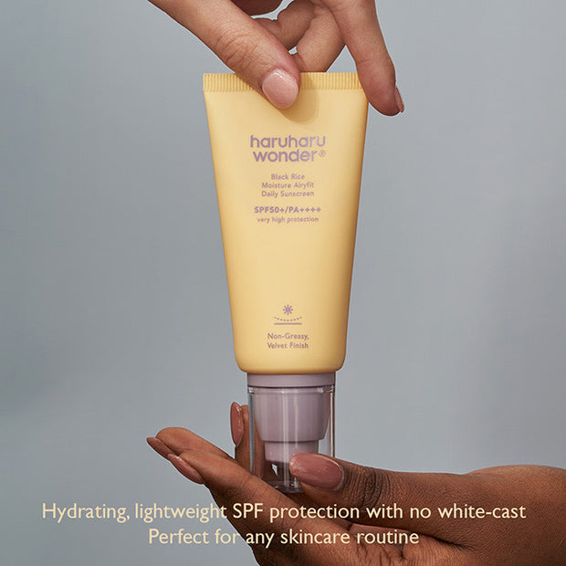 Black Rice Moisture Airyfit Daily Sunscreen SPF50+ Broad Spectrum