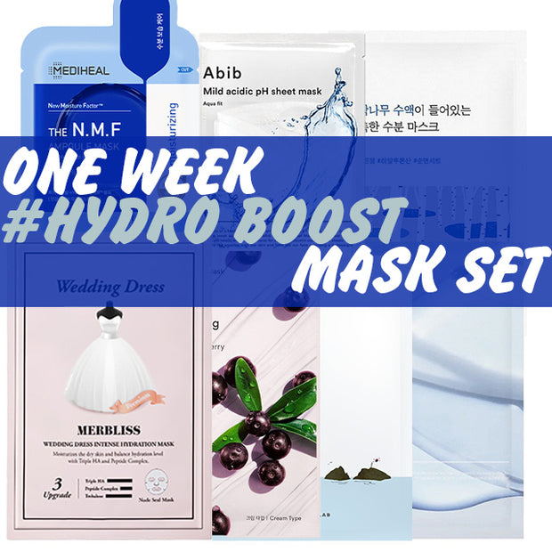 [ONE WEEK] Hydro Boost Mask Set