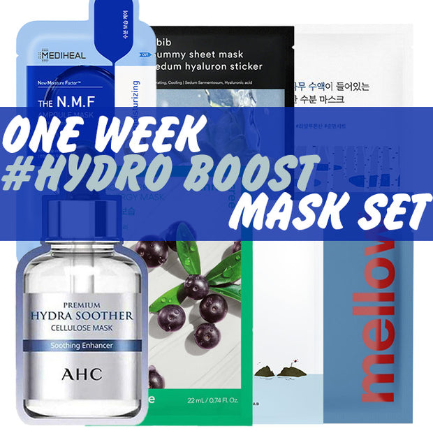 [ONE WEEK] Hydro Boost Mask Set