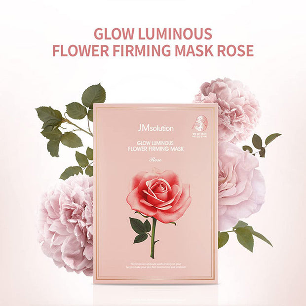 Glow Luminous Flower Firming Mask Rose Pack 10p