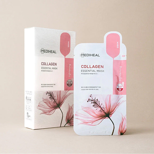 Mediheal | Collagen Essential Mask Pack 10p | Sheet Mask