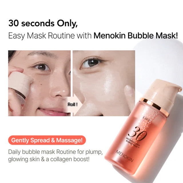 Menokin | 30 Seconds Quick Bubble Mask | Skincare – Moona Store