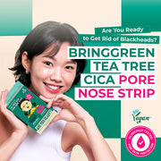 Netflix Squid Game 2 x Bring Green Tea Tree Cica Pore Nose Strip
