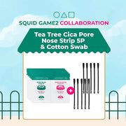 Netflix Squid Game 2 x Bring Green Tea Tree Cica Pore Nose Strip