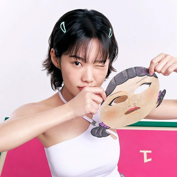 Netflix Squid Game 2 x Bring Green Tea Tree Cica & Young Hee Fresh Mask