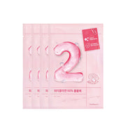 No.2 Water Collagen 65% Voluming Sheet Mask Pack 4p
