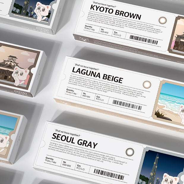 Travel ver. Laguna Beige (Daily/10p)