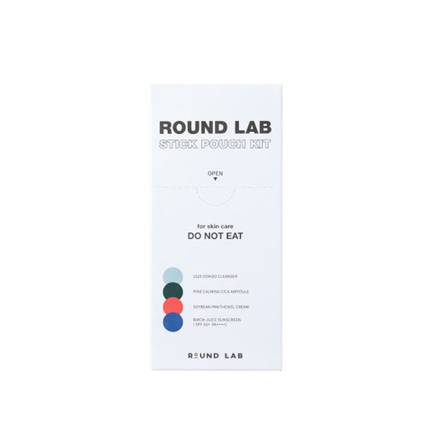Round Lab Stick Pouch Kit