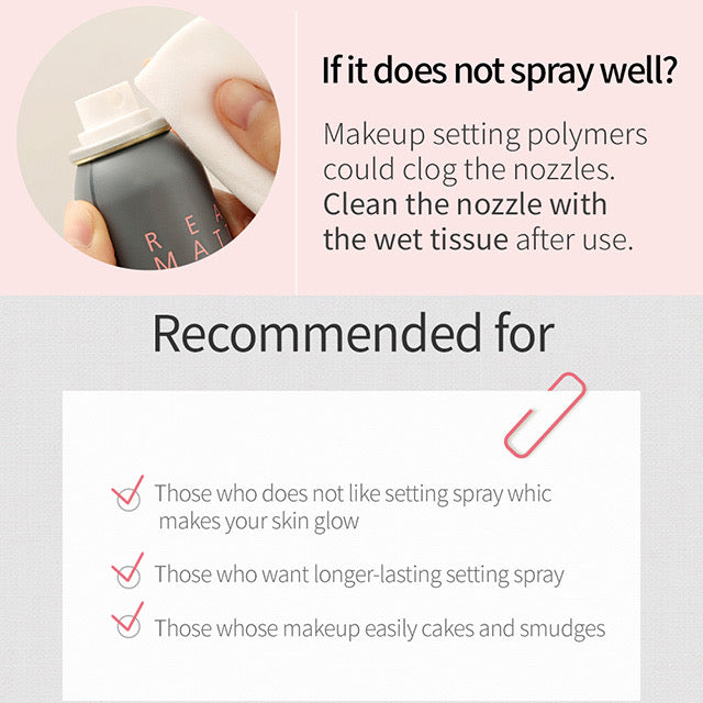 So Natural | Real Matte Make Up Setting Fixx | Makeup – Moona Store