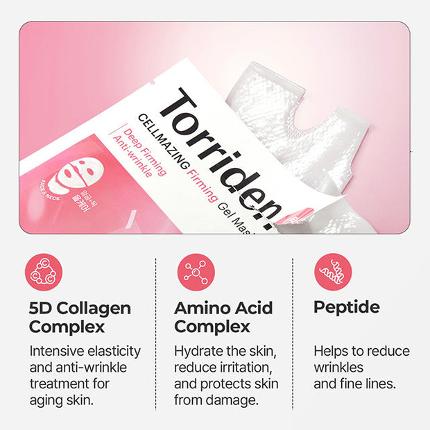 Cellmazing Low Molecular Collagen Firming Gel Sheet Mask