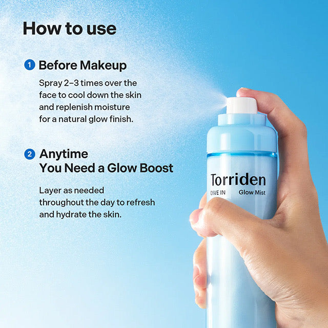 Torriden | Dive In Low Molecular Hyaluronic Glow Mist | Skincare – Moona Store