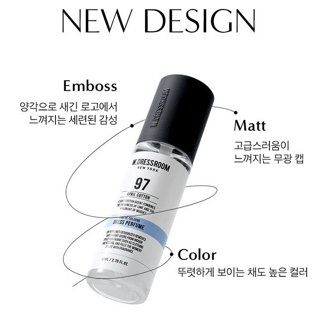 w.dressroom dress & living clear perfume no.97 april cotton W.DRESSROOM Dress & Living Clear Perfume No.97 April Cotton 70ml