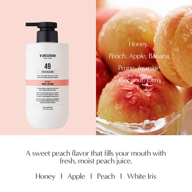 Moisturizing Perfume Body Lotion 500ml No.49 Peach Blossom
