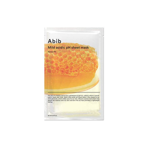 Mild Acidic pH Sheet Mask Honey Fit