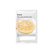 Mild Acidic pH Sheet Mask Pack Yuja Fit 10p