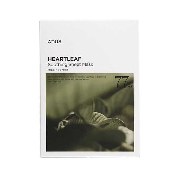 Heartleaf 77 Soothing Mask Pack 10p