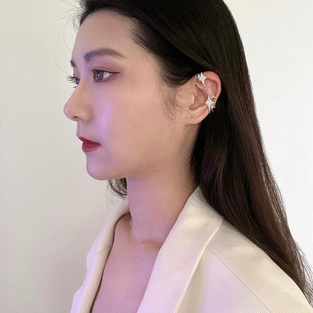 Duo Star Ear Cuff