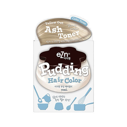 EZN-Shaking Pudding Hair Dye Yellow Out Ash Toner Product Photo