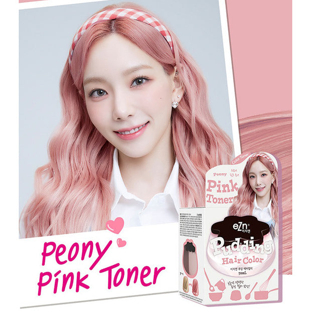 Shaking Pudding Hair Dye Peony Pink Toner