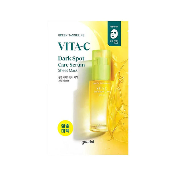 Green Tangerine Vita C Dark Spot Care Serum Sheet Mask 1p