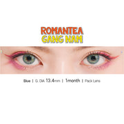 Romantea Gangnam Blue (1month/Box Lens)