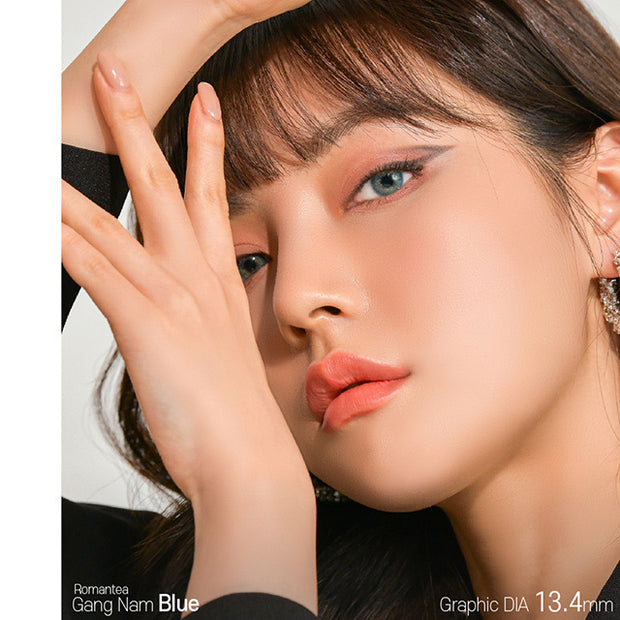 Romantea Gangnam Blue (1month/Box Lens)