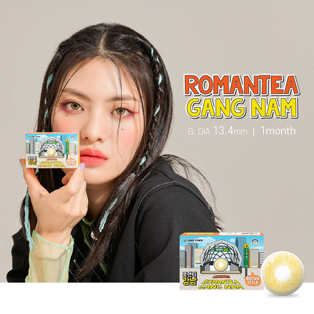 Romantea Gangnam Brown (1month/2pieces)