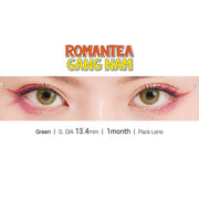 Romantea Gangnam Green (1month/Box Lens)