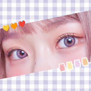 Hotto Strawberry Gray (1month/Box Lens)
