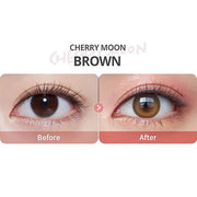 Cherry Moon Brown (1month/Box Lens)