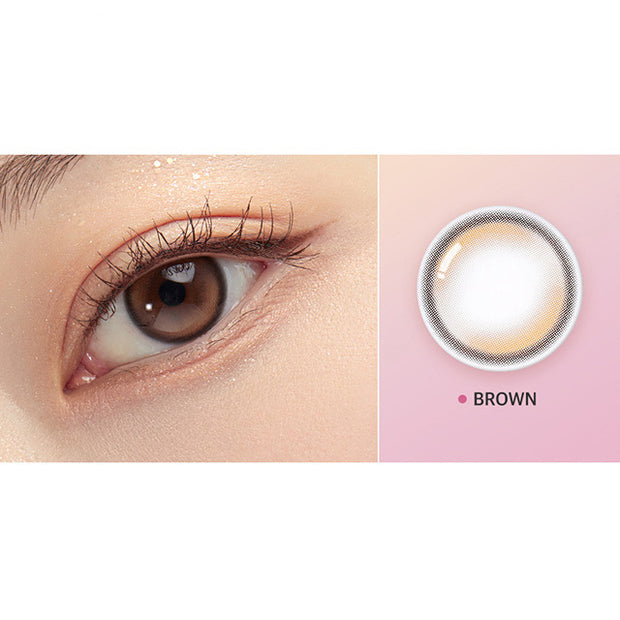 Double Tint Brown (1month/Box Lens)